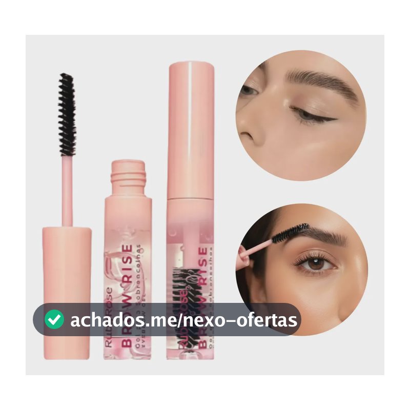 Gel Para Sobrancelha Brow Rise Ruby Rose Mascara Sobrancelha Incolor