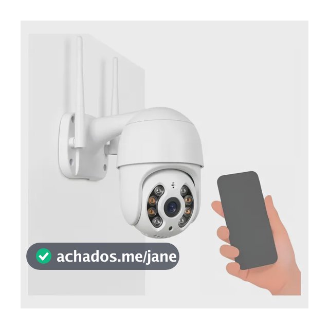Câmera Vigilancia A Prova D'água Infravermelho Externa 5g Branco