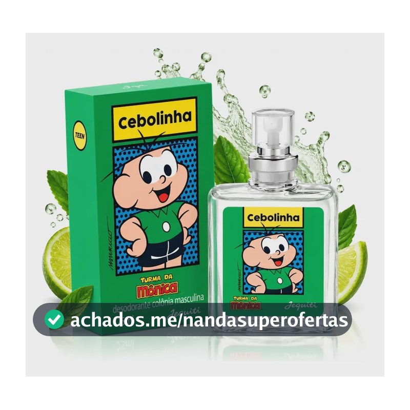 Desodorante Colônia Cebolinha Turma da Mônica 25ml