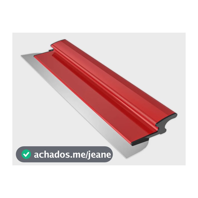 Desempenadeira Aço Inox 60cm Para Massa Corrida