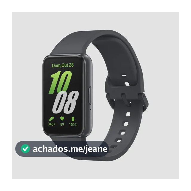 Samsung Galaxy Fit3 Pulseira Esportiva grafite