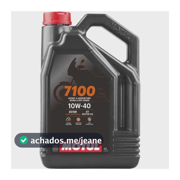 Óleo Para Motor De Moto Motul 7100 10w-40 4l