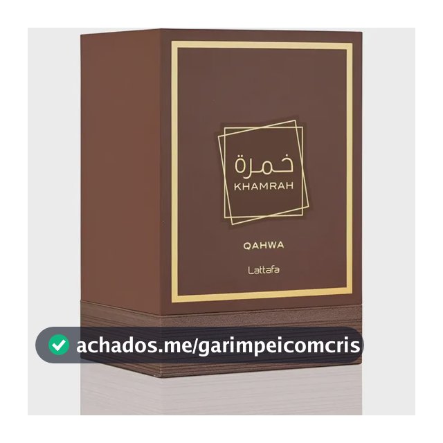 Perfume Lattafa Khamrah Qahwa Edp 100ml