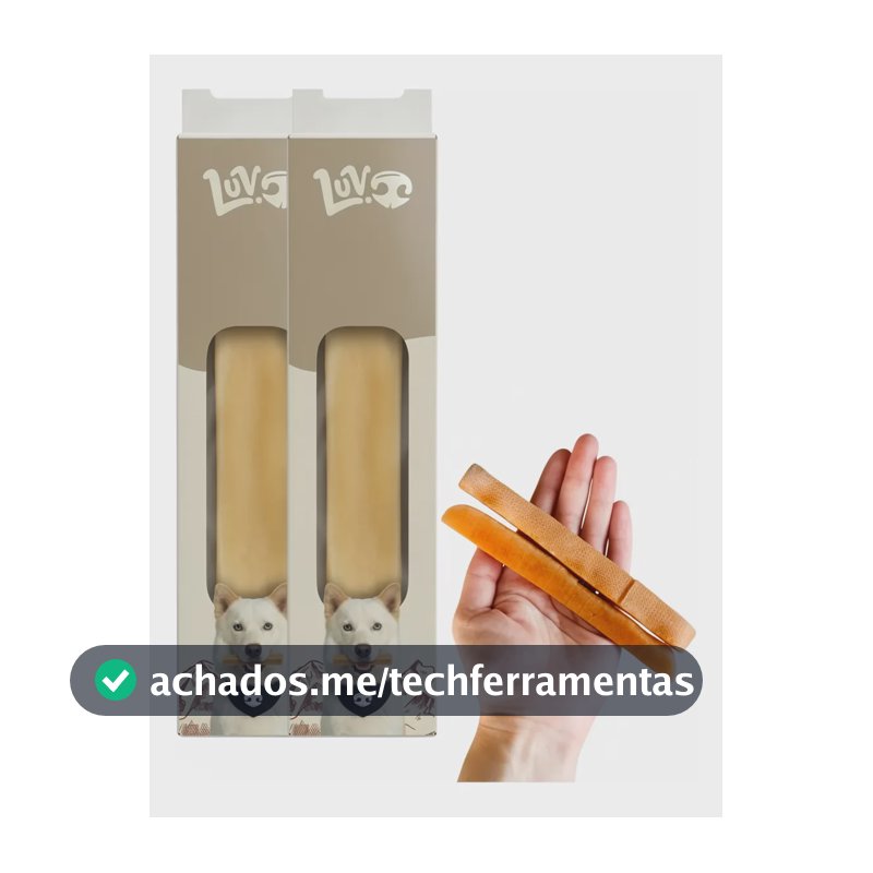 Mordedor Natural Para Cães Yak Chews Queijo Himalaia Luv 2un