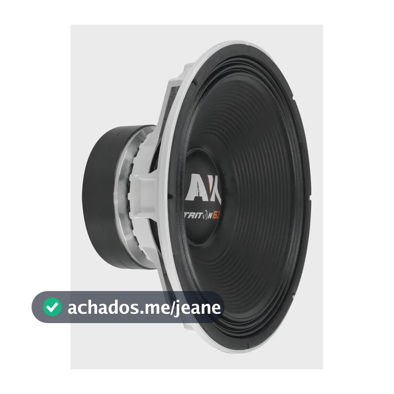 Alto Falante Triton Ak 6.0 18 Polegadas 3000w Rms 4 Ohms Som Branco