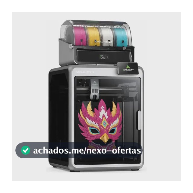 Impressora 3d Creality K2 Combo Com Cfs Multicolor, 600 Mm/s Cor Preto