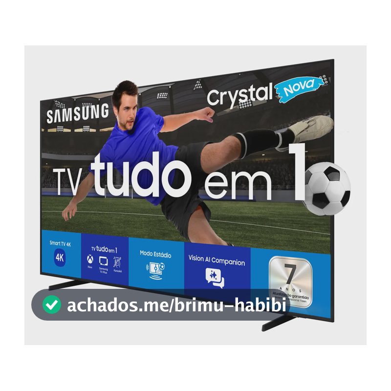 Smart Tv U8600f Crystal Uhd 4k 50 2025 Preto Samsung