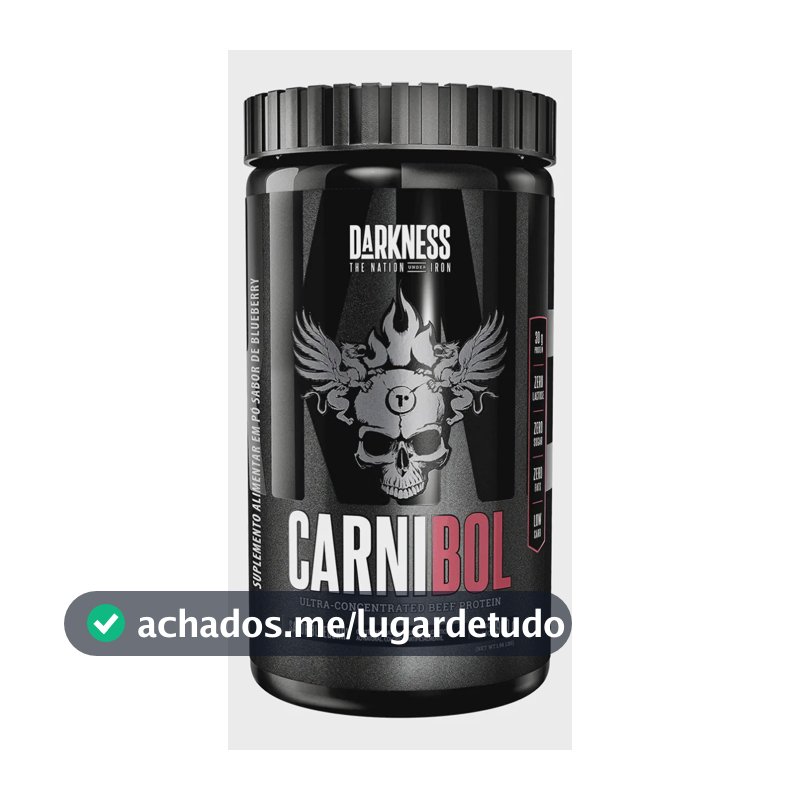 Proteína Darkness Carnibol Beef em pó sabor Blueberry x 900g