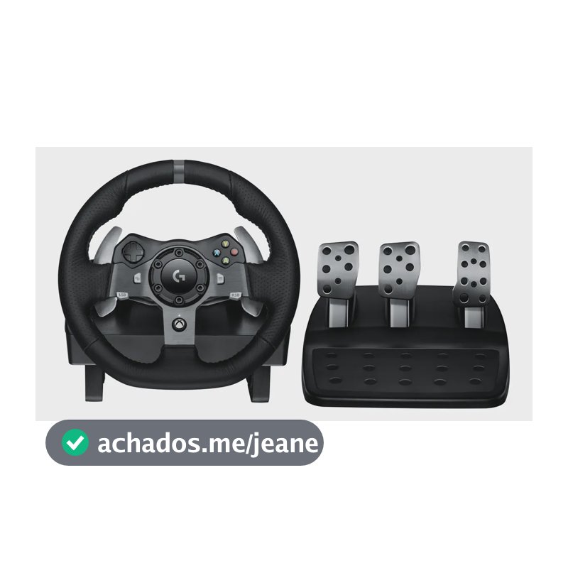 Volante Gamer Logitech G920 Driving Force Xbox e PC Preto