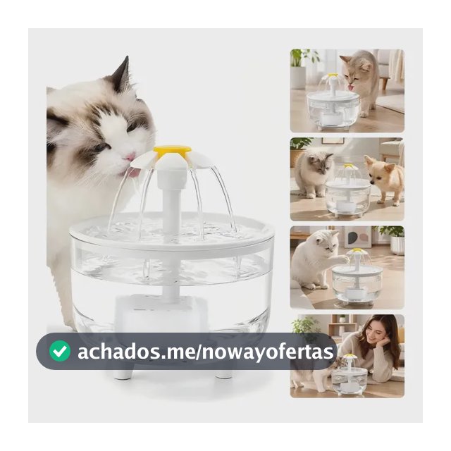 Bebedouro Fonte Automática MIW Para Gatos Cães Pet 1,5 Litros Com Filtro Purificador Silenciosa USB Dispensador Chafariz De Água Higiênico