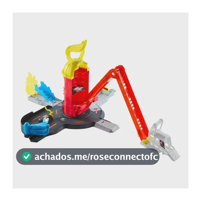 Pista Hot Wheels City Super Resgate Bombeiros Mattel - Jhl95 Colorido