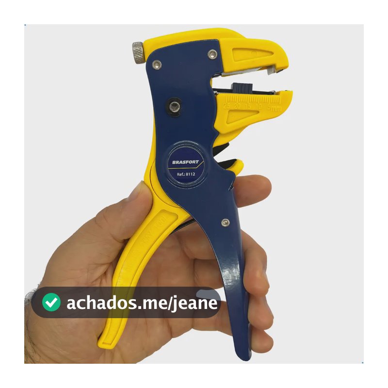 Alicate descascar fio reforçado 7 Brasfort