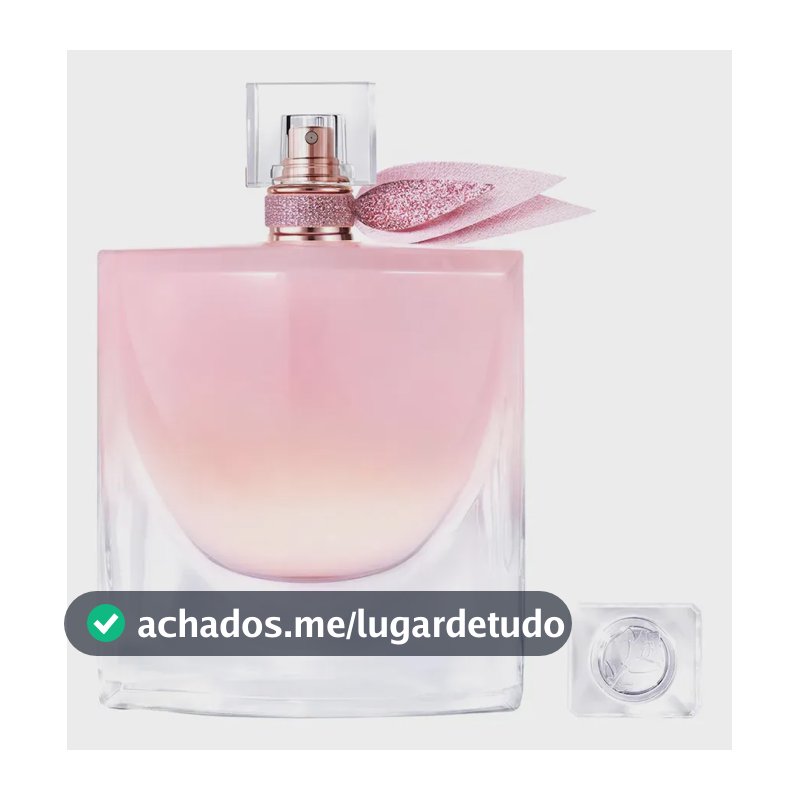 Perfume Feminino Floral Almiscarado com Baunilha Glaceada, Almíscar Branco e Jasmim Solar, Alta Fixação e Fragrância de Longa Duração, La Vie est Belle Vanille Nude Lancôme, 100ml