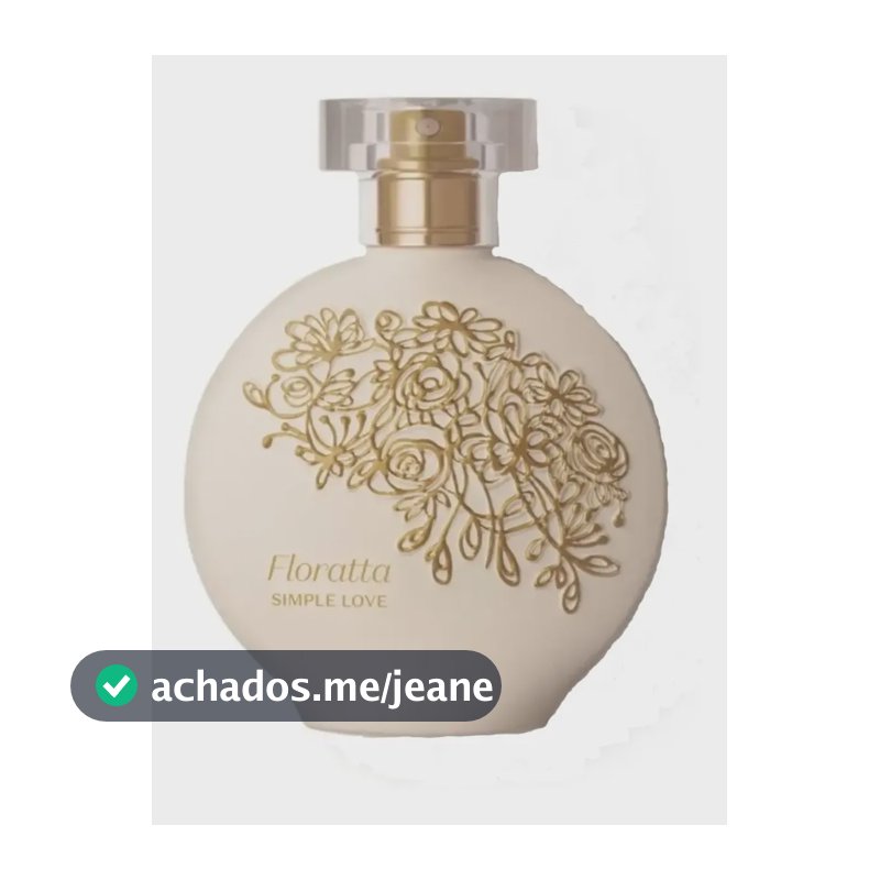 Floratta Simple Love Desodorante Colônia 75ml Volume da unidade 75 mL