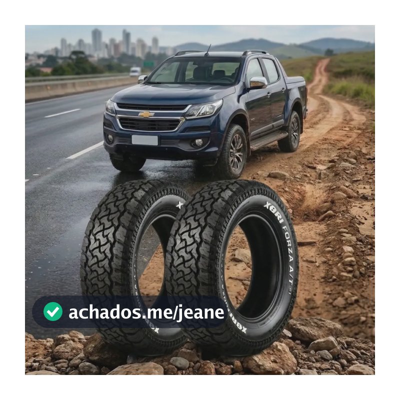 2 Pneu 265/60r18 110h Xbri Forza At C2 Amarok, S10, Frontier H