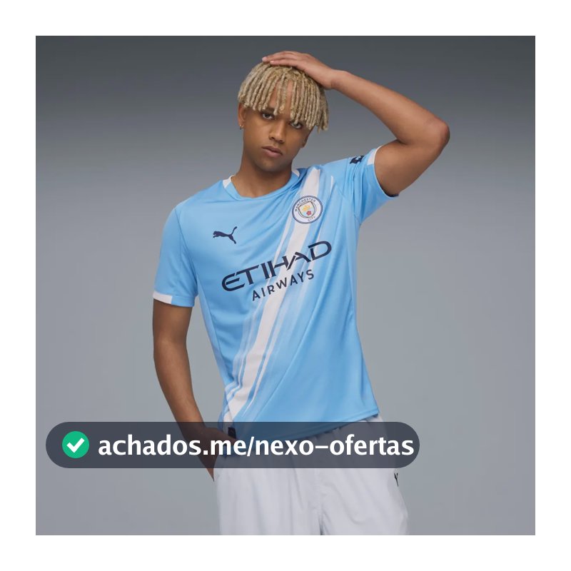 Camisa Manchester City Torcedor Puma Team Light Blue-puma White Mcfc Gg