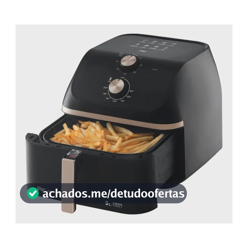 Fritadeira Elétrica Wap Air Fryer Mega 9l