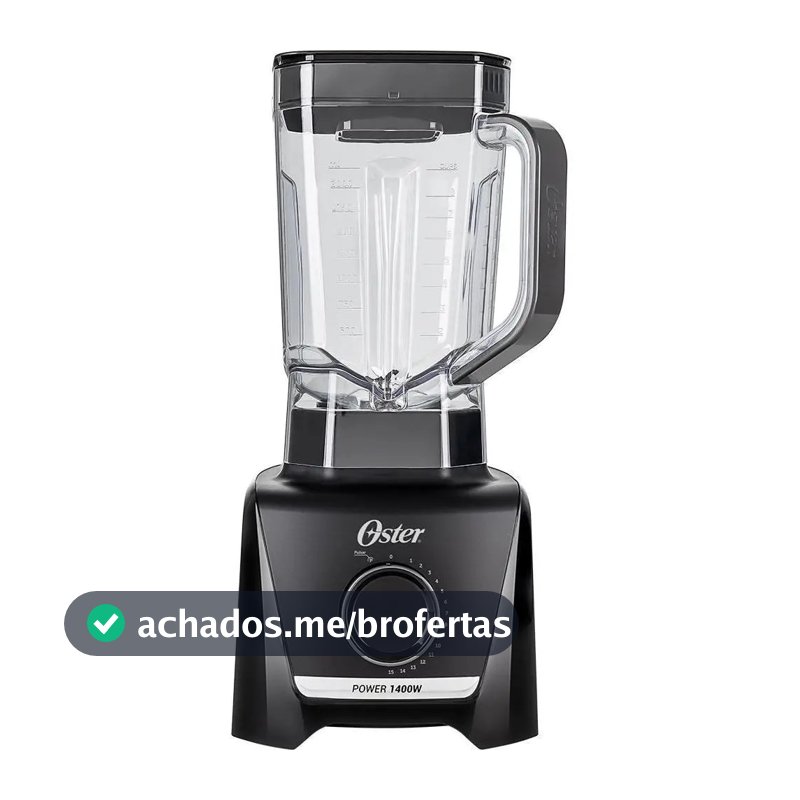Liquidificador Oster OLIQ610 1400w Full 3,2L Cor Preto