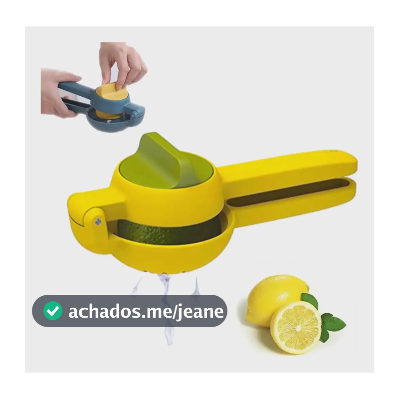 Espremedor Amassador De Limão Manual - Inox Fundido Cozinha