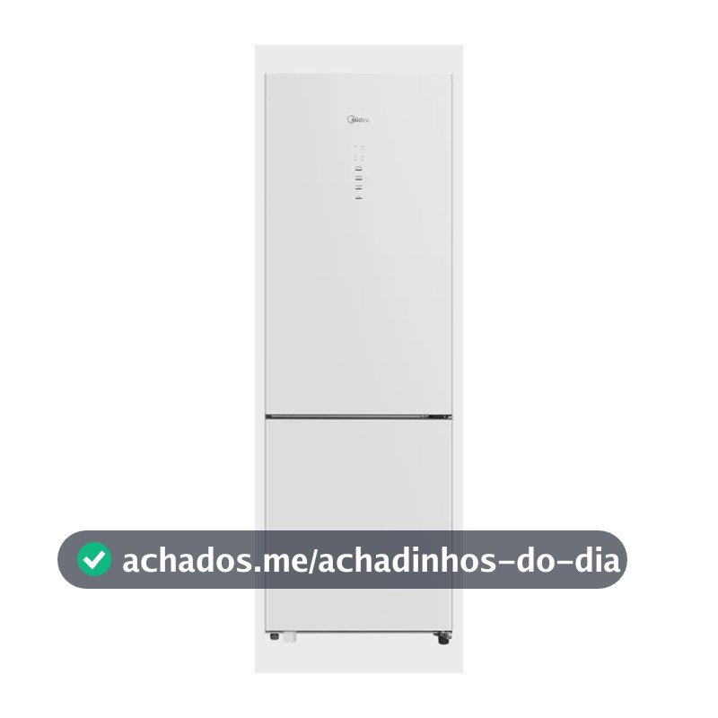 Geladeira Frost Free Inverse Inverter 401l Branca Midea Branco Mdrb548fgd013 Bivolt