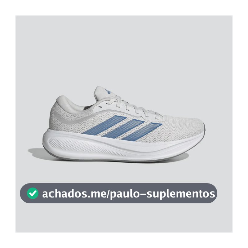 Tênis Masculino E Feminino Response Runner 2 adidas Branco Liso 42 Br