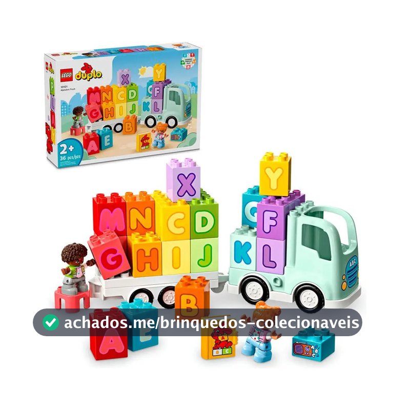 Lego Duplo Caminhão Do Alfabeto - 10421 Quantidade de peças 36