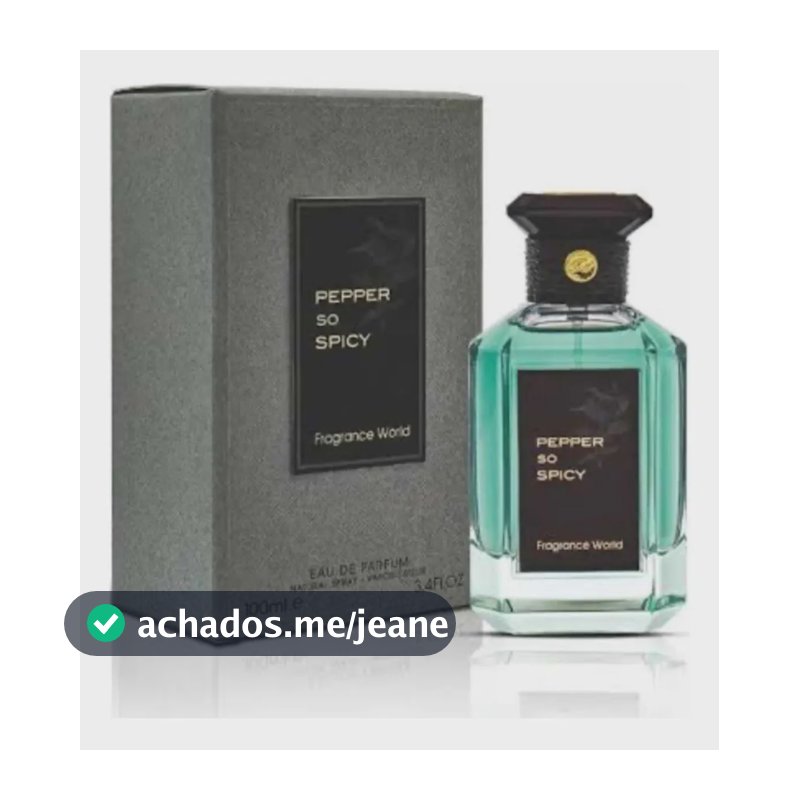 Fragrância World Pepper So Spicy Edp 100ml Masculina