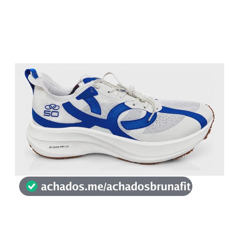 Olympikus Corre 4 - Edição 50 Anos - Saldão Branco 38 Br