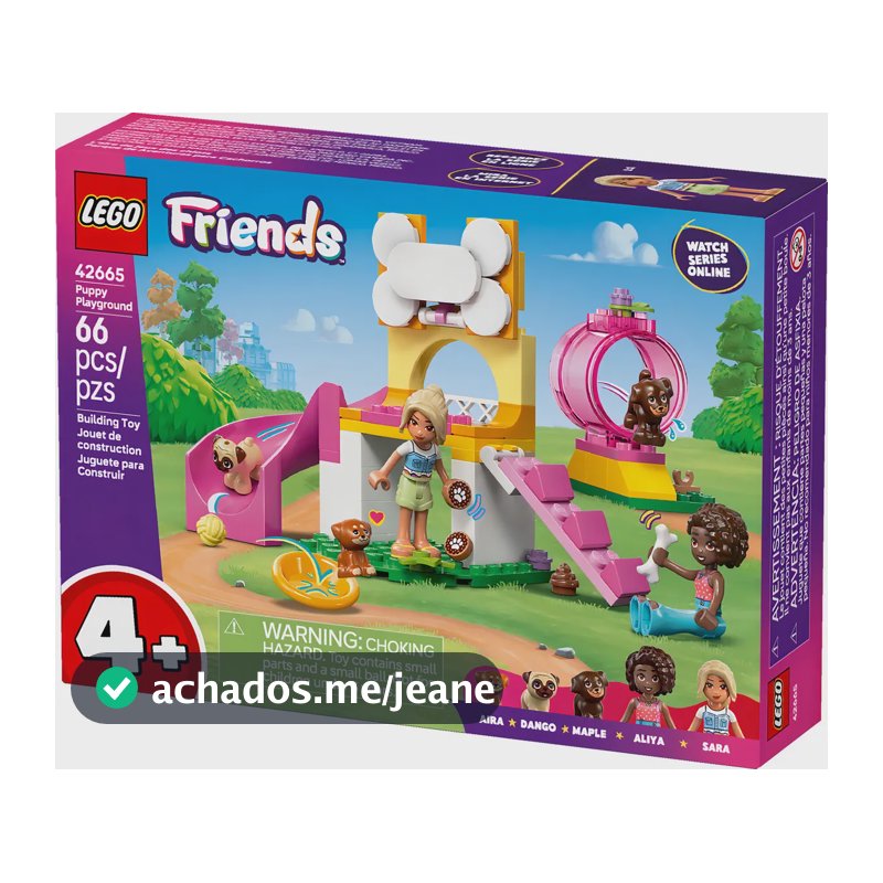 Lego® Friends Parquinho Dos Cachorrinhos 42665