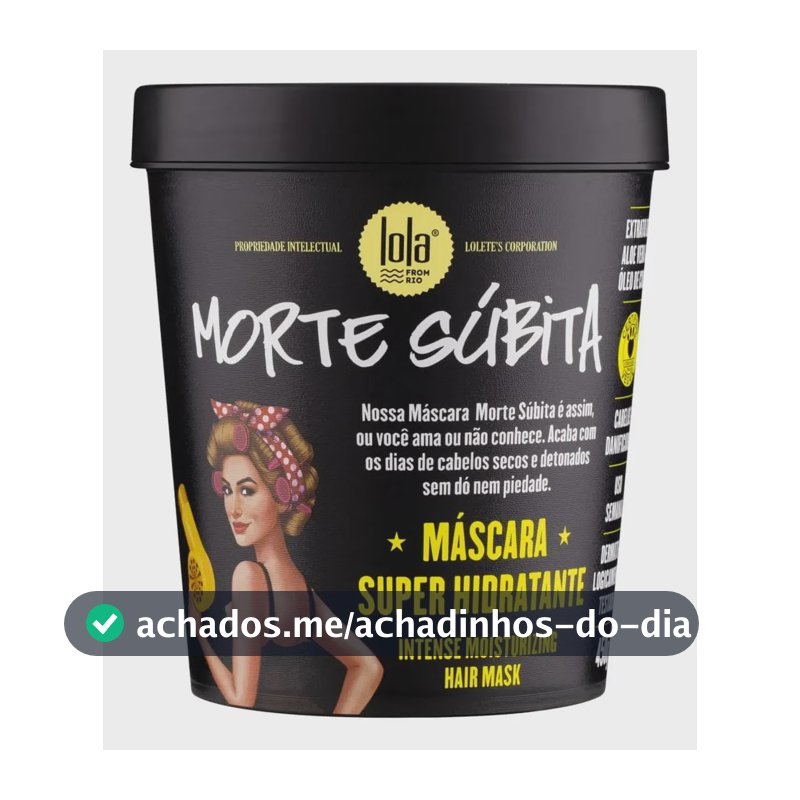 Máscara De Hidratação Morte Súbita 450g Lola Cosmetics