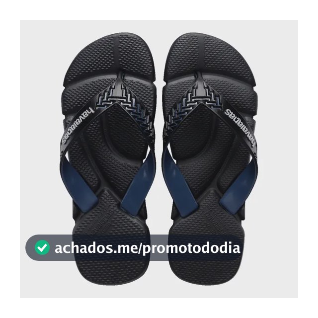 Chinelo Havaianas Masculino Power 2.0 Anatômica Massageadora