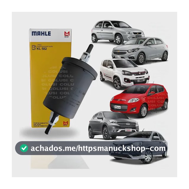 Filtro Combustível Corsa Celta Onix Etios Toro Fit Ka Mahle
