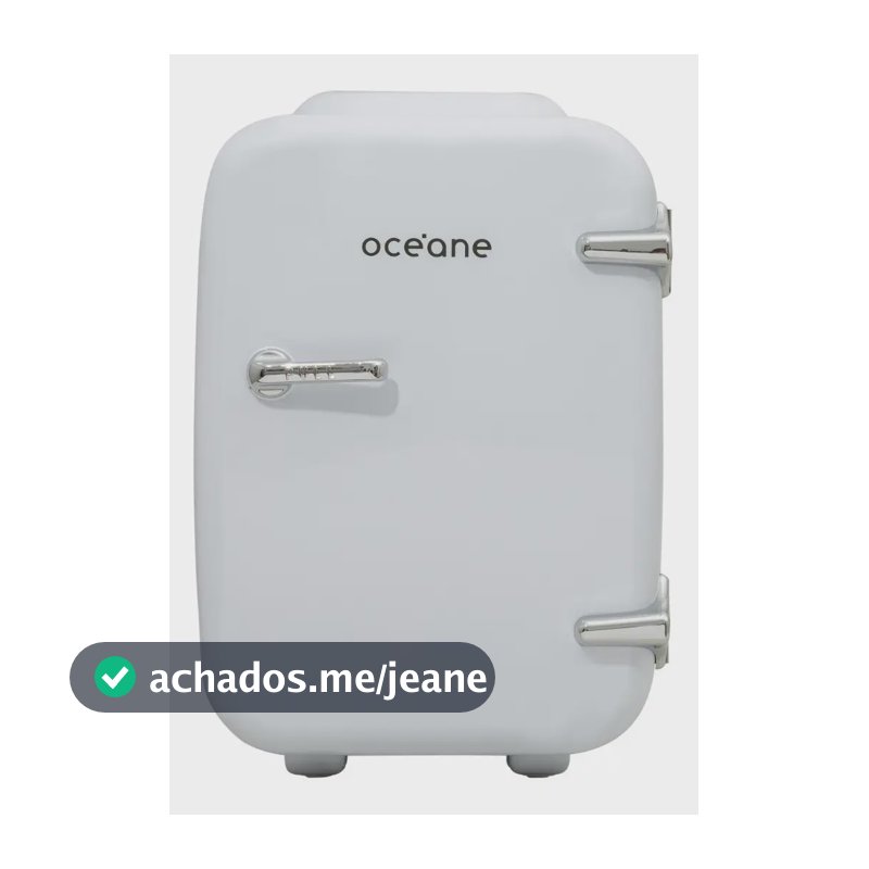 Mini Geladeira Branca - Skincare Fridge 4l Océane Momento de aplicação Dia/Noite Tipo de pele todas