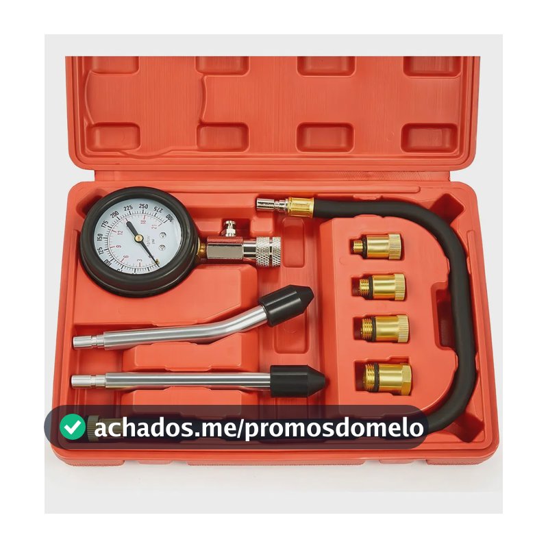 Medidor De Compressão De Motor P/ Teste De Cilindros A Gás