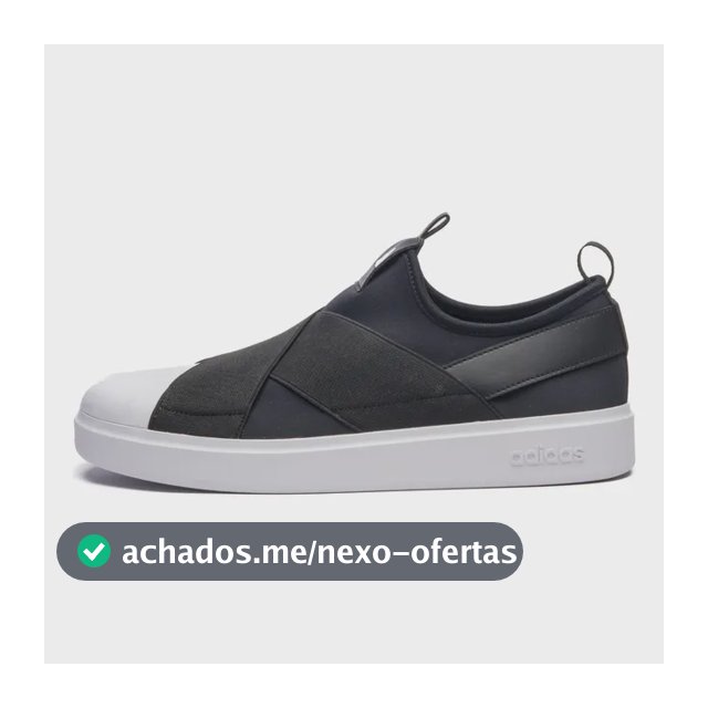 Tênis Feminino Streettalk Slip On adidas Preto Liso 36 Br