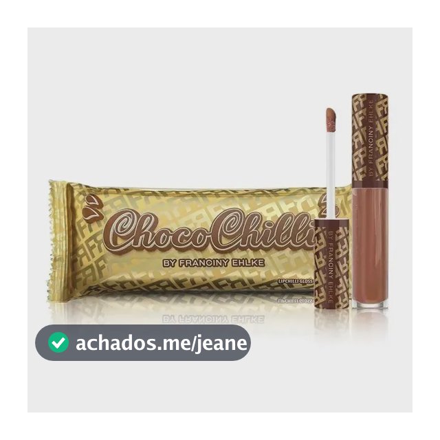 Brilho Labial Franciny Ehlke Choco Chilli Gloss Chocolate