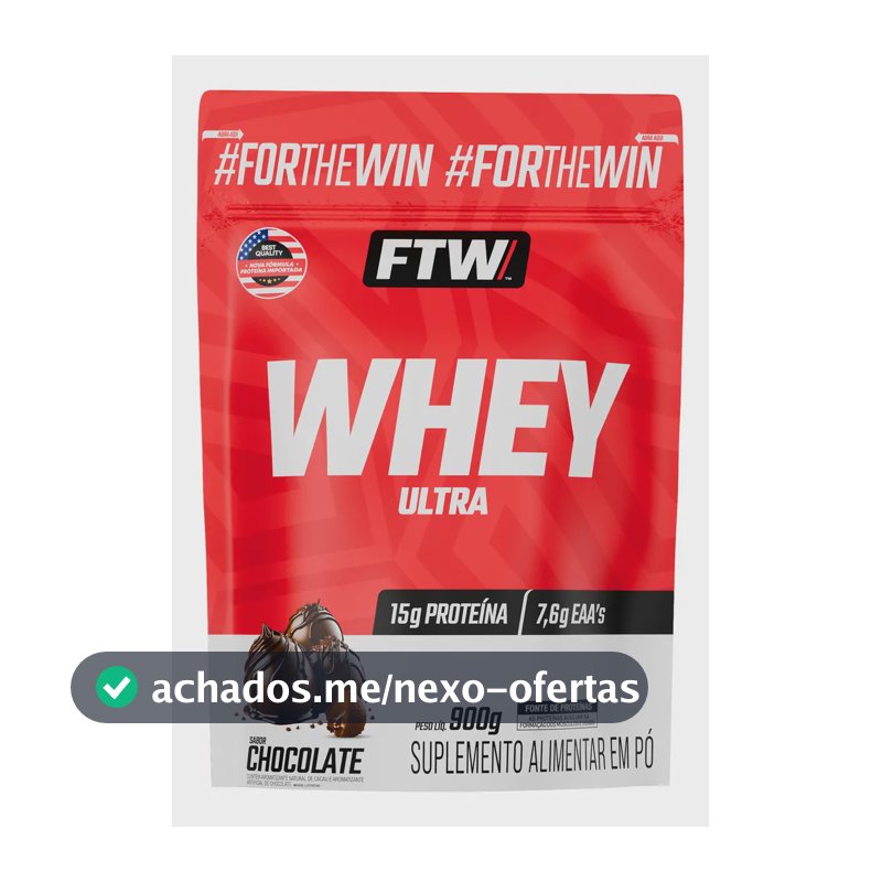 Whey protein FTW em pó sabor Chocolate x 900g
