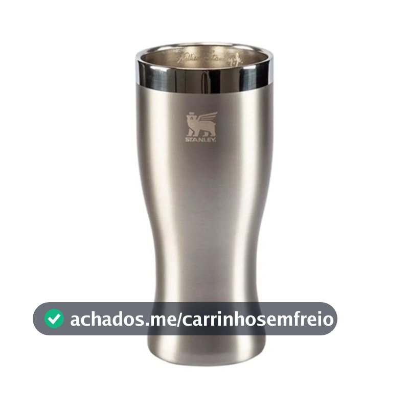 Copo Térmico Stanley Pilsner Glass Happy Hour Stainless Steel 444ml