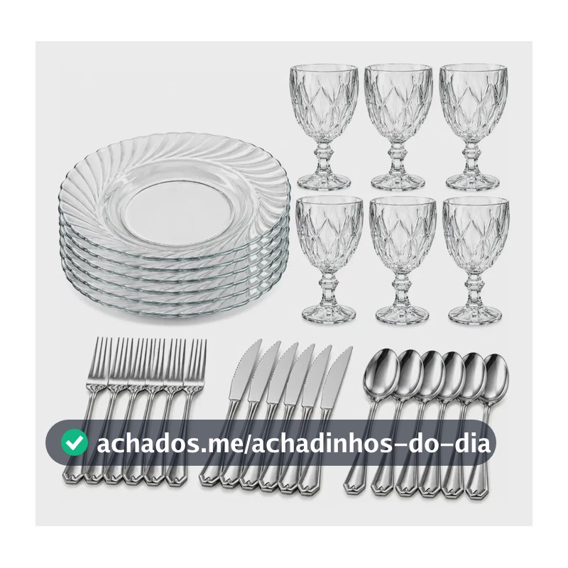 Aparelho De Jantar Completo Almoço Jantar E Mesa Organizada