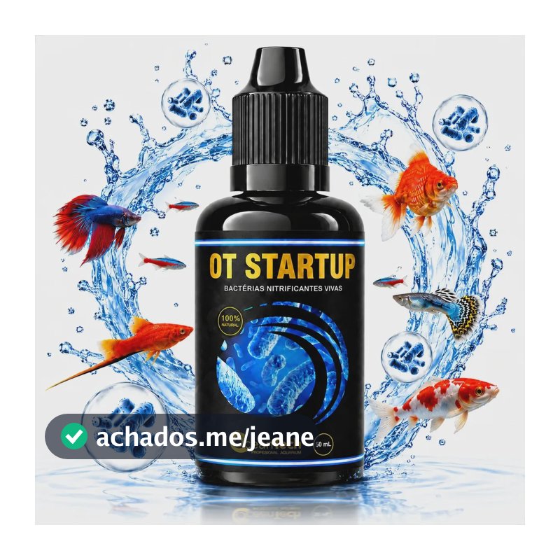 Ativador Biológico Removedor Nitrito E Amônia Start Up 50ml
