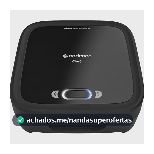 Sanduicheira Elétrica Cadence SAN400 Preta