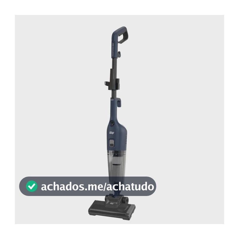 Aspirador Vertical WAP POWER SPEED MAX AZ20 1600W de Potência Sistema 360° Com Tecnologia Cyclone 3 Em 1 127V