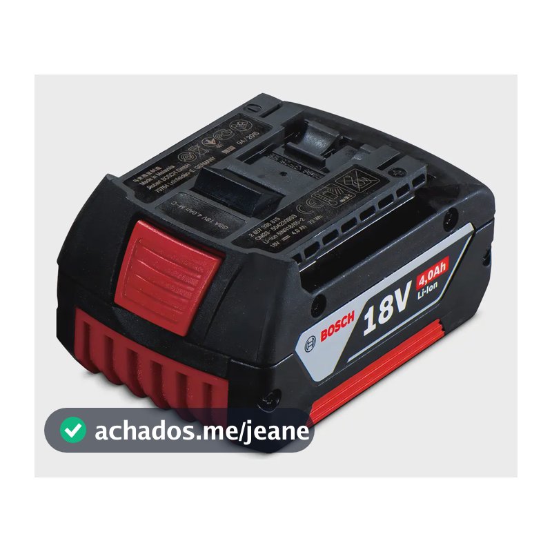 Bateria de Litio Bosch GBA 4Ah 18V