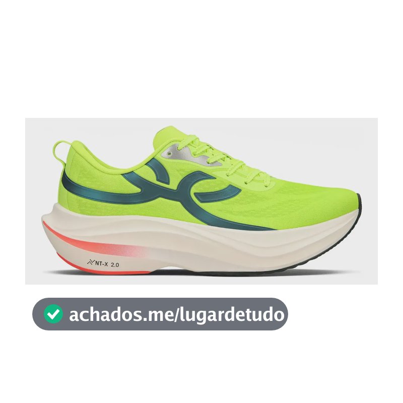 Tênis Olympikus Corre Turbo Unissex Verde-limão Mesh 38 Br