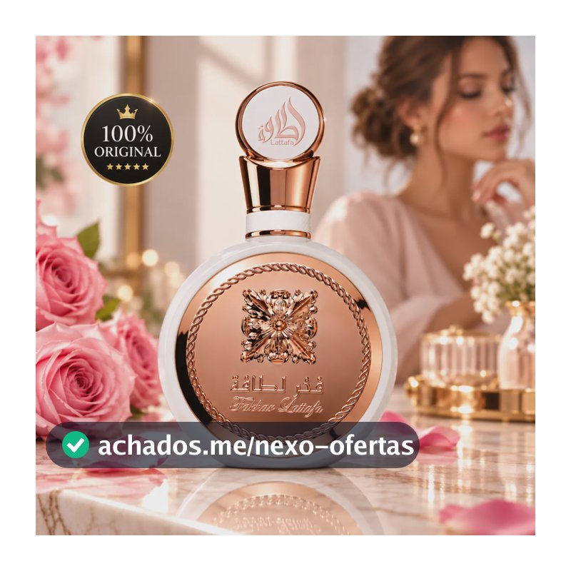 Perfume Lattafa Fakhar Rose Feminino Eau De Parfum 100ml