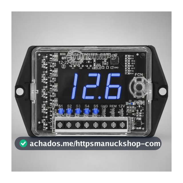 Voltimetro Sequenciador Automotivo Taramps Vts 5.1 5 Saídas