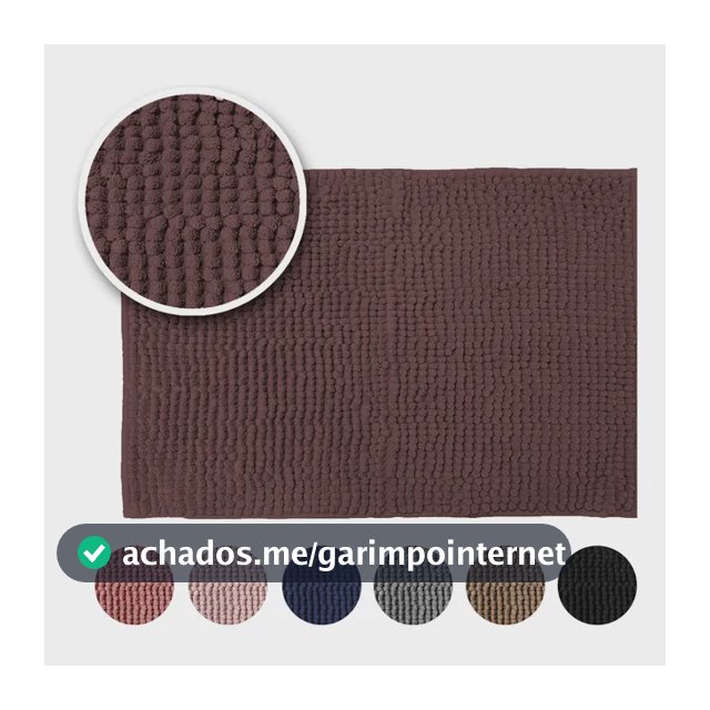 Kit 2 Tapete Banheiro Bolinha 40x60 Antiderrapante Cores