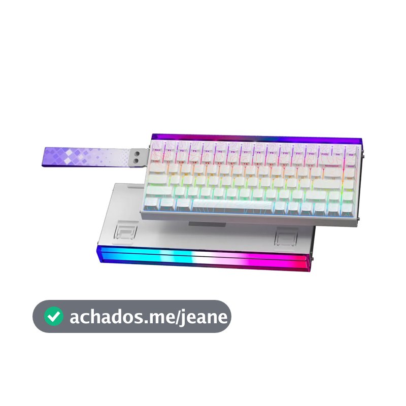 Teclado Magnético Aula Hero 84 He 0.01mm 8000hz Rapid Triger Branco Inglês Us