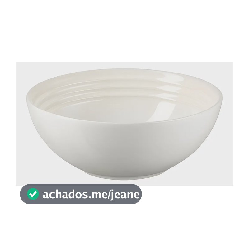 Bowl Para Cereal De Cerâmica 16 Cm Meringue Le Creuset