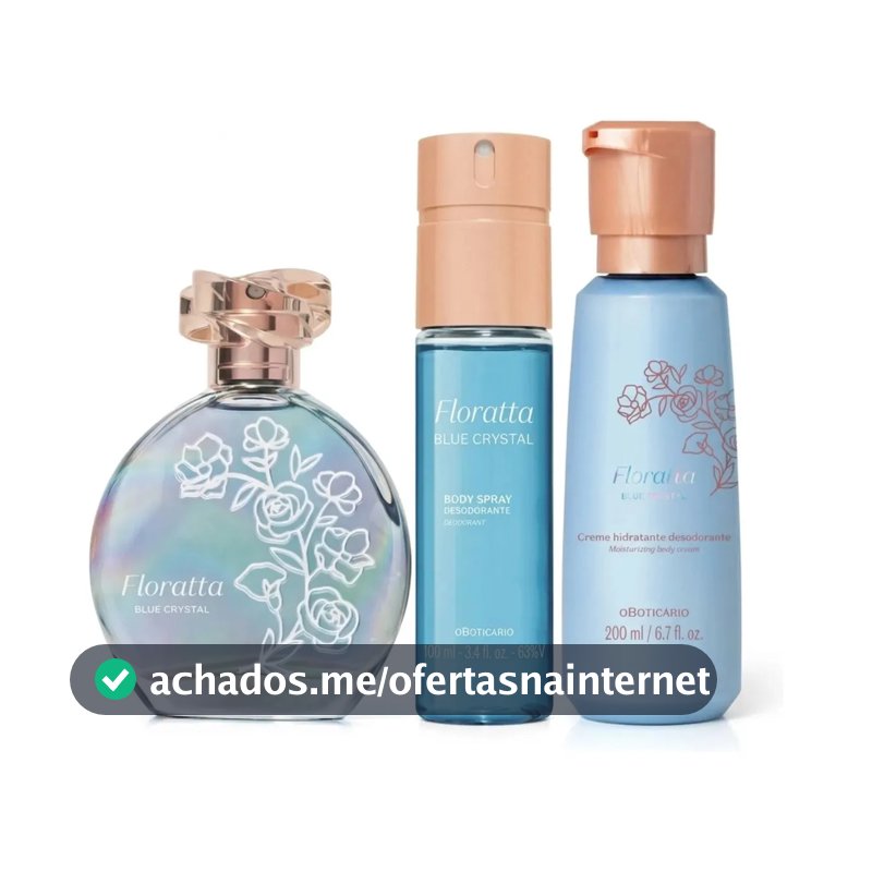 Floratta Blue Crystal (3 Itens)